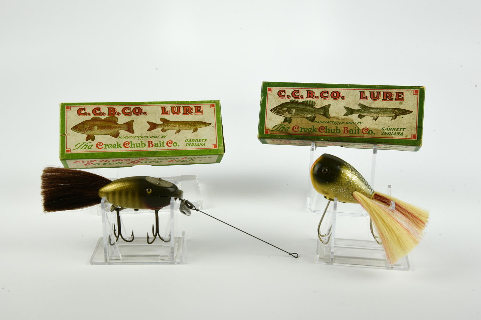 2 Creek Chub Hair Baits (1 of 12)