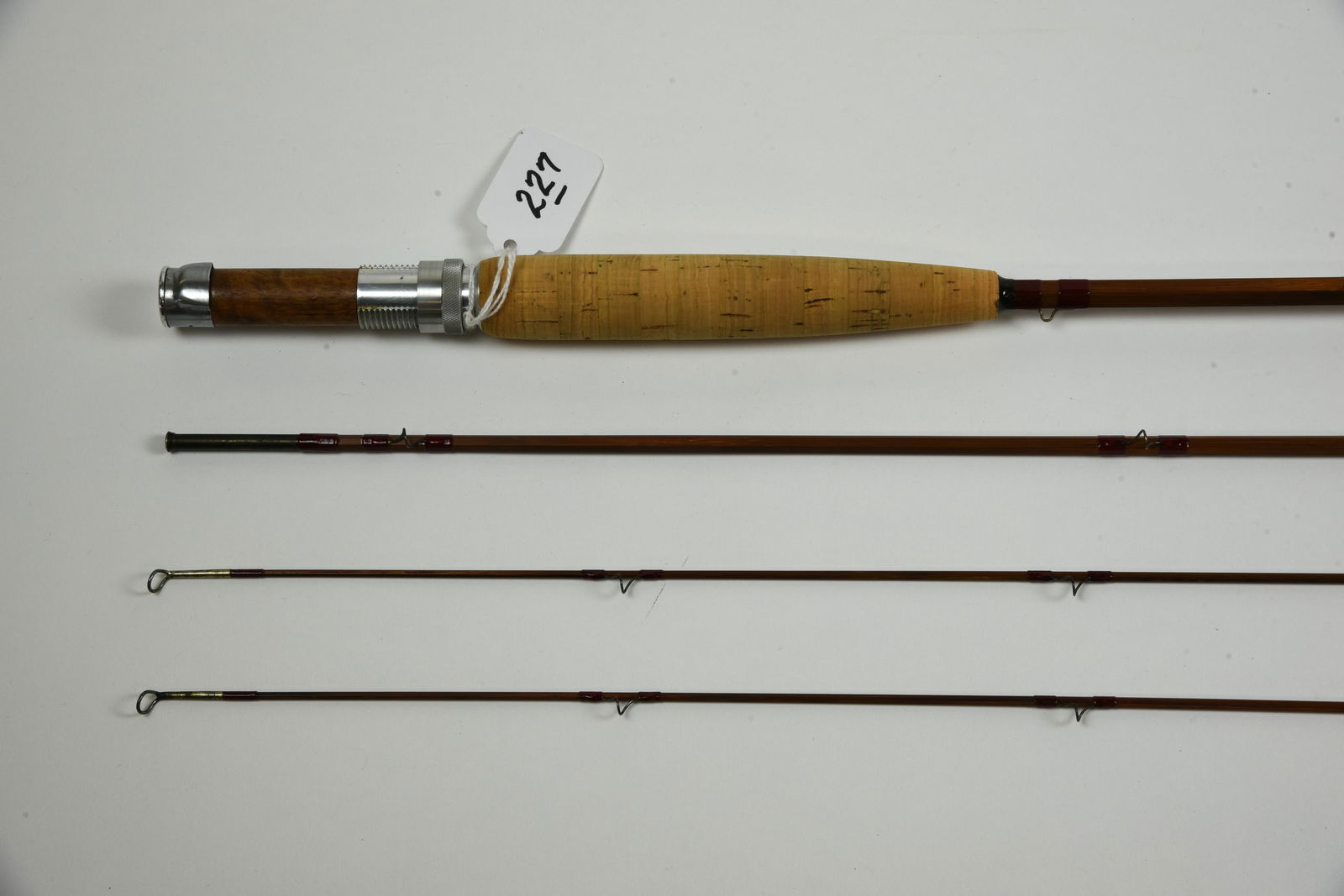 8 1/2’ Orvis Impregnated “Manchester” Bamboo Fly (1 of 4)