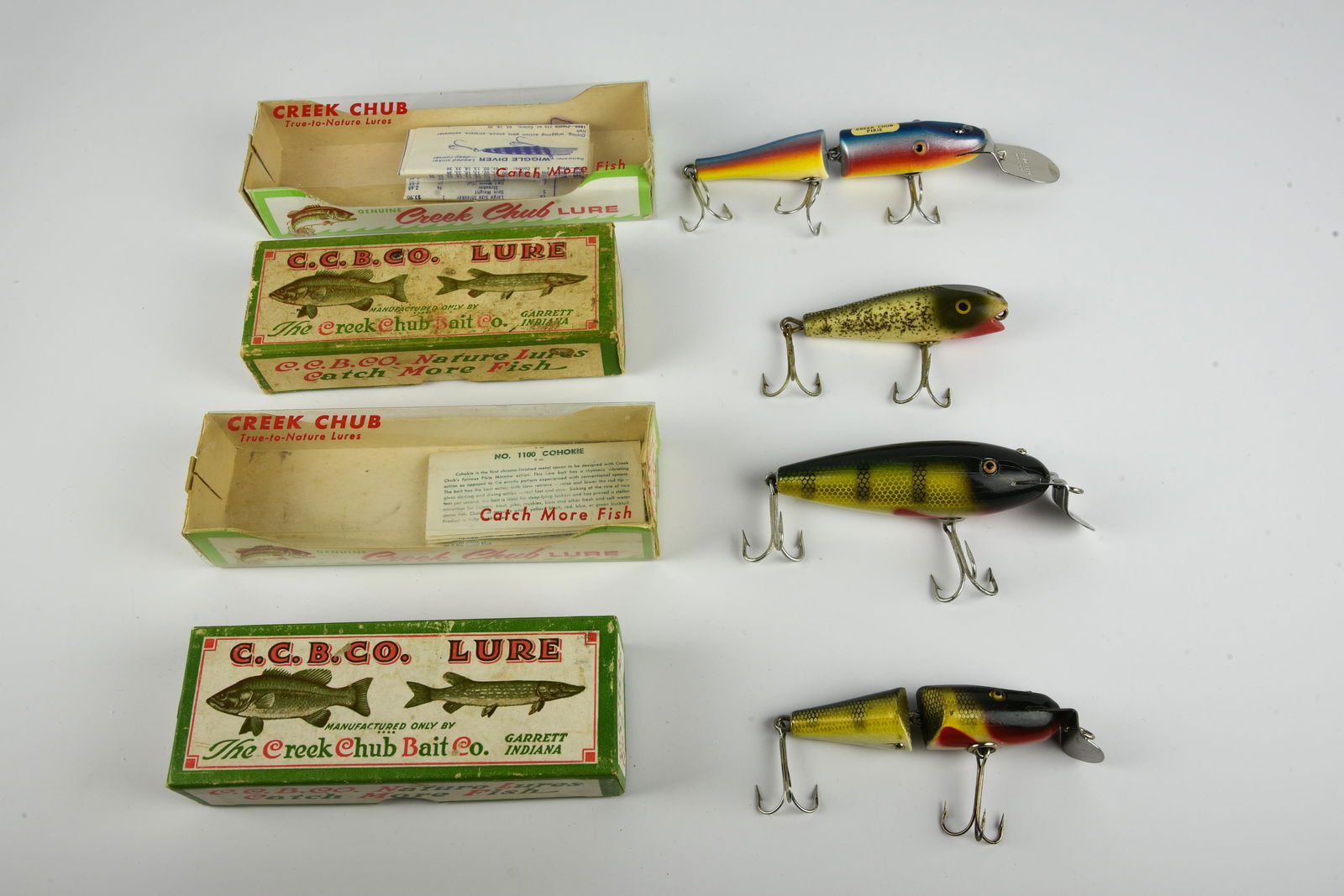 4 Creek Chub Lures (1 of 3)