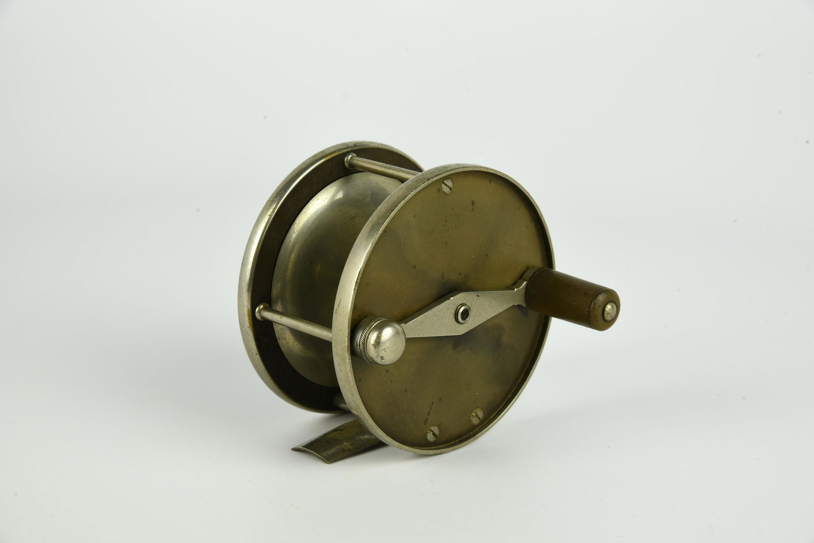 Rare Julius Vom Hofe Perforated Trout Reel In Box