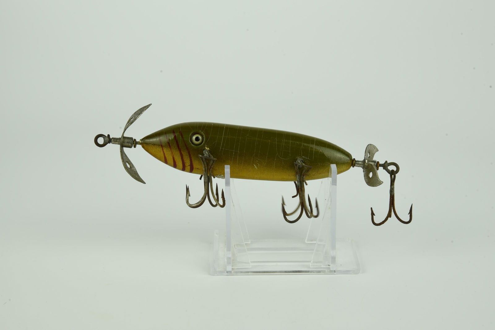 J.L. Clark Expert Wooden Minnow (1 of 4)