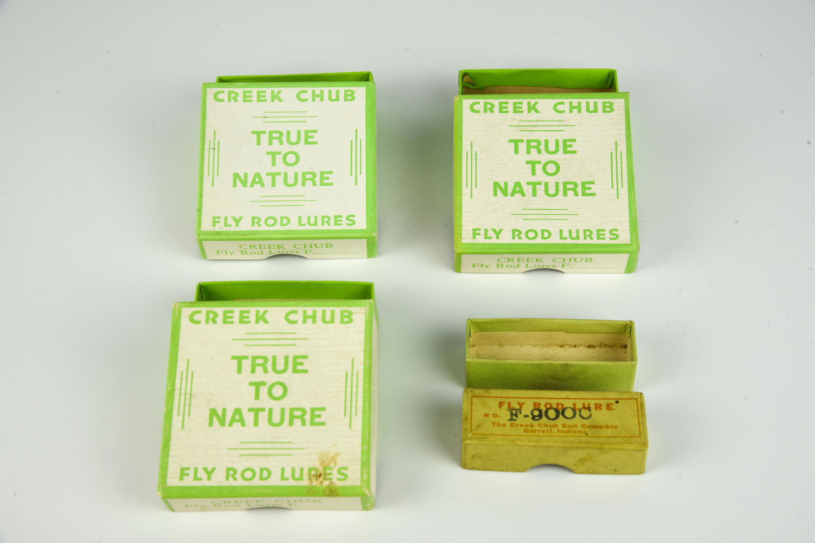 4 Creek Chub Flyrod Boxes (1 of 1)