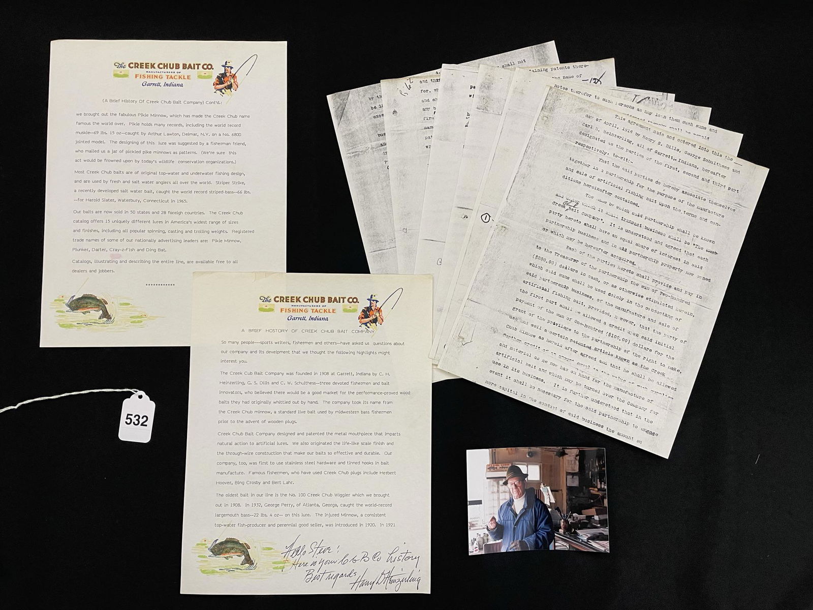 Creek Chub Ephemera (1 of 3)