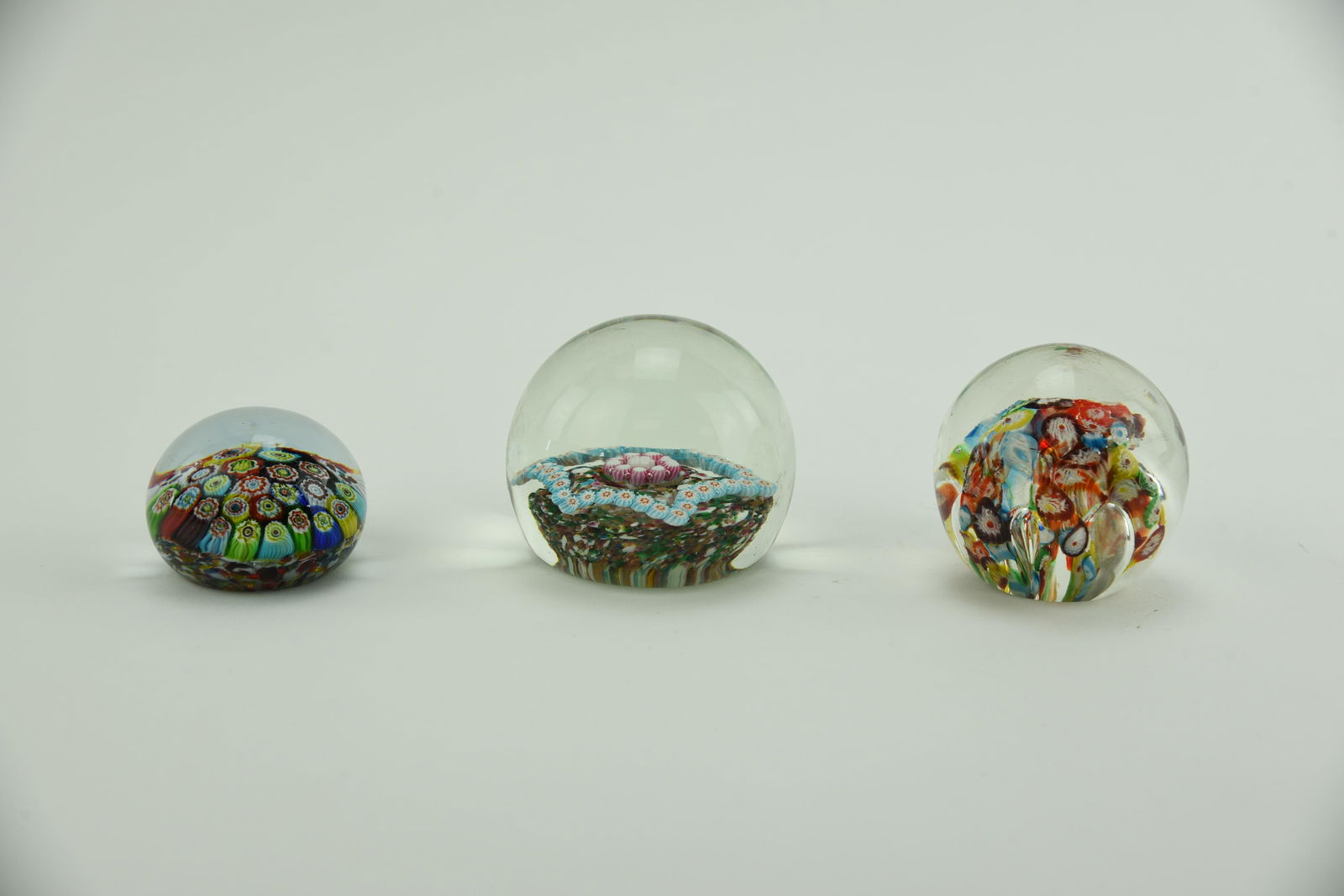 3 Art Glass Paperweights (1 of 4)