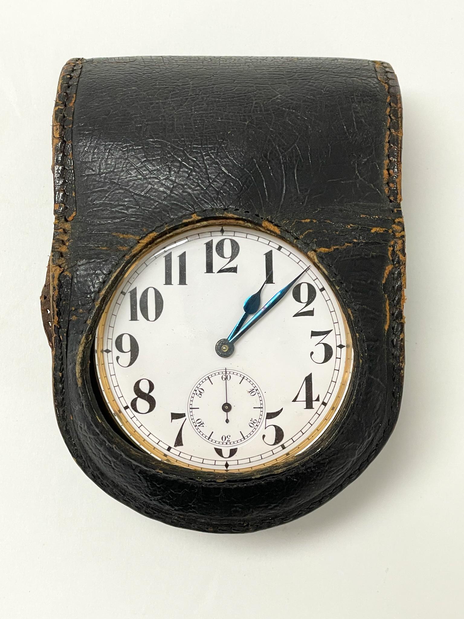 Swiss Open Face Railroad Conductor Pocket Watch (1 of 4)