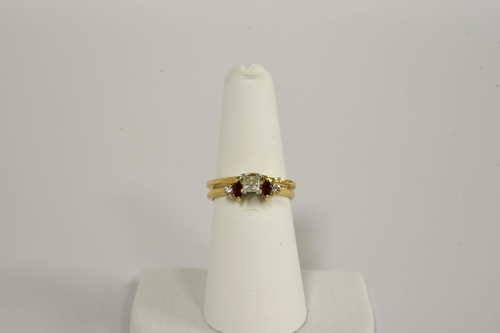 14kt Gold, Diamond & Ruby Rings (1 of 5)