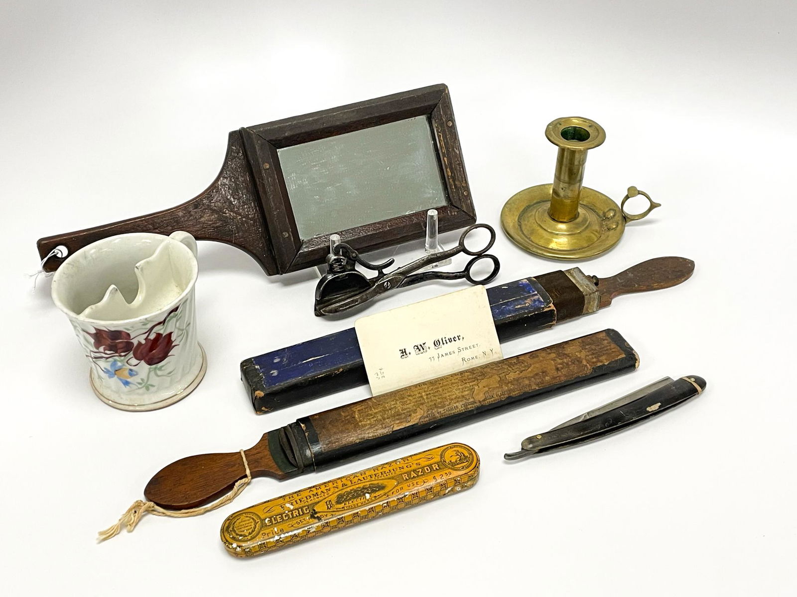 Mid 1800s Shaving Collectibles (1 of 2)