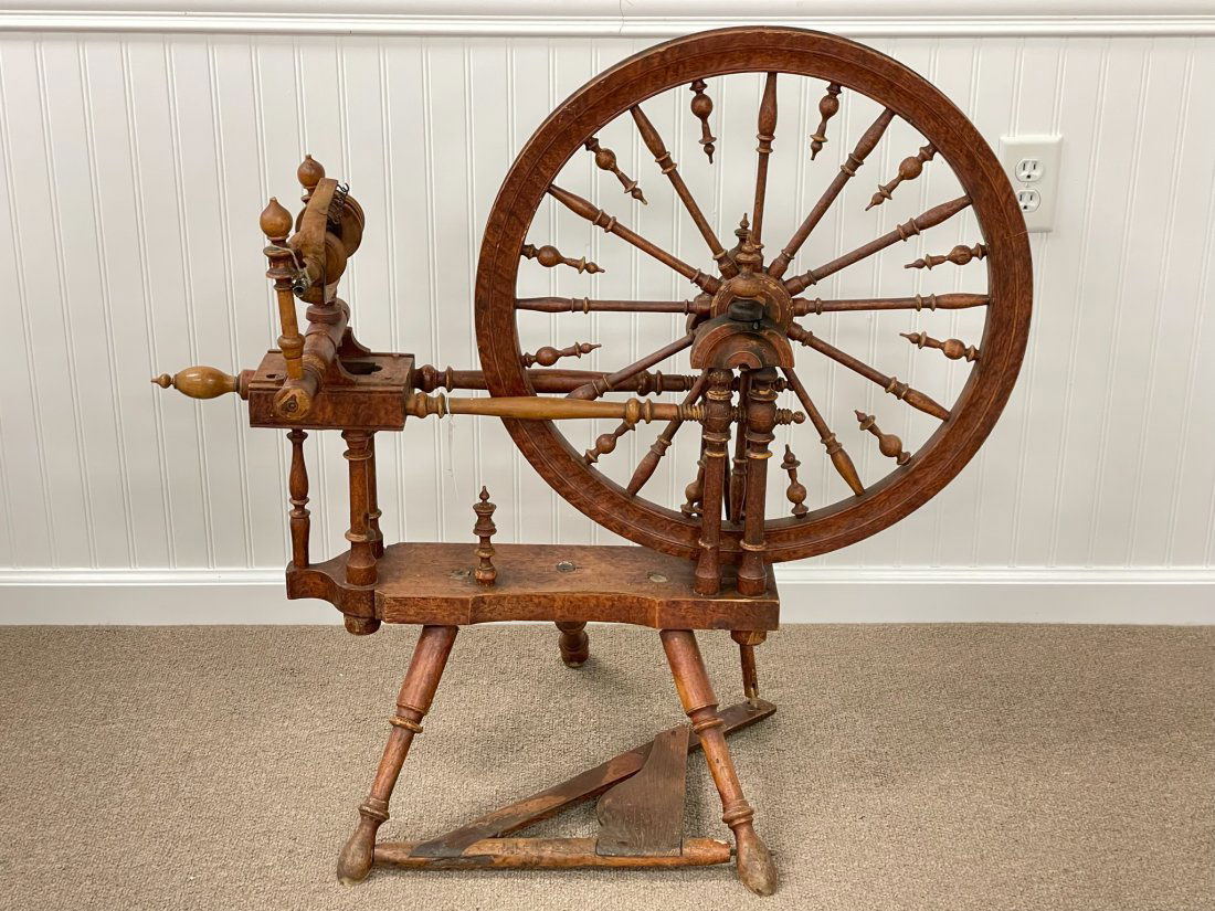 Scandinavian / Nowegian Flax Wheel (1 of 4)