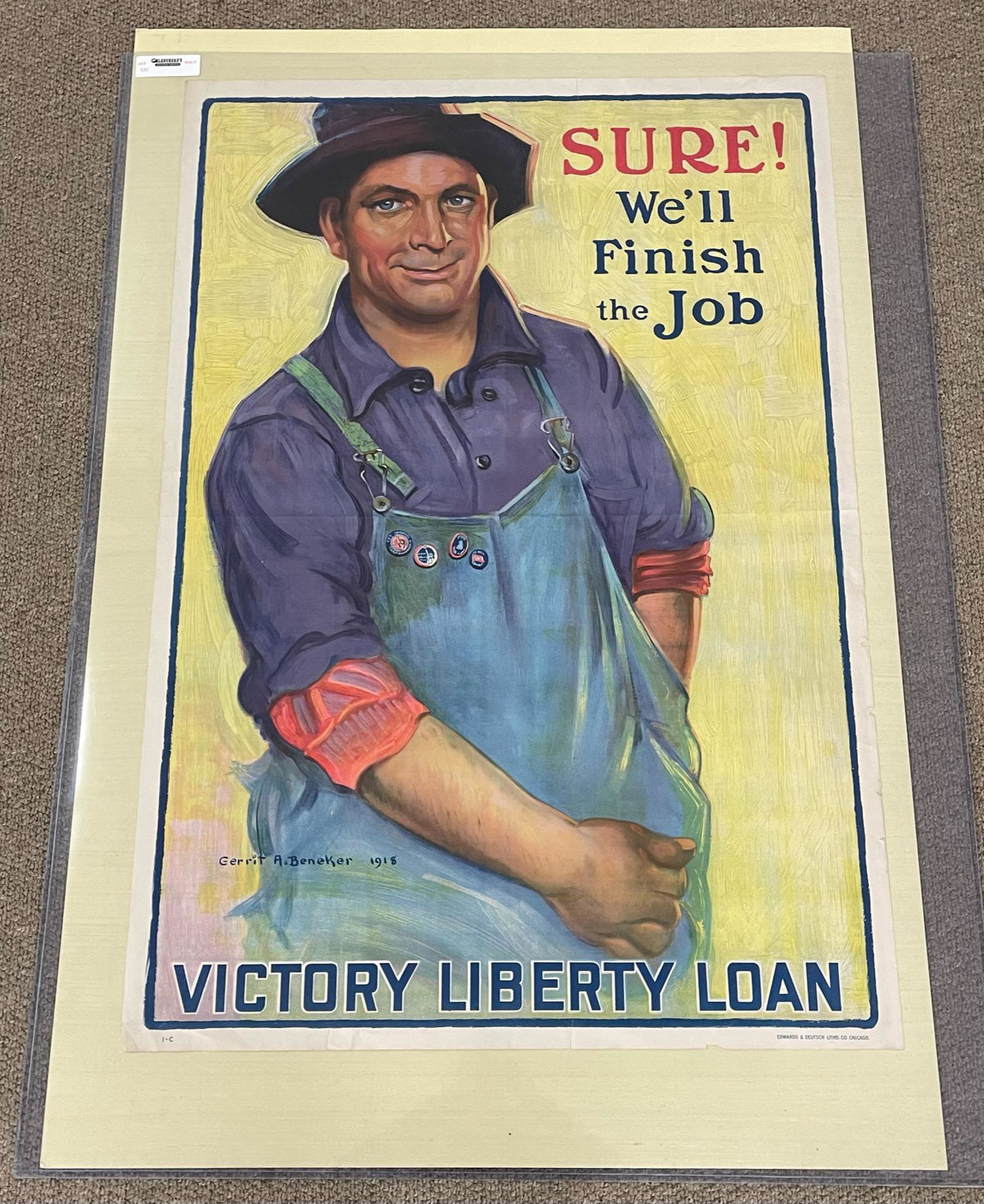 WWI Victory Liberty Loan Advertising Poster (1 of 3)