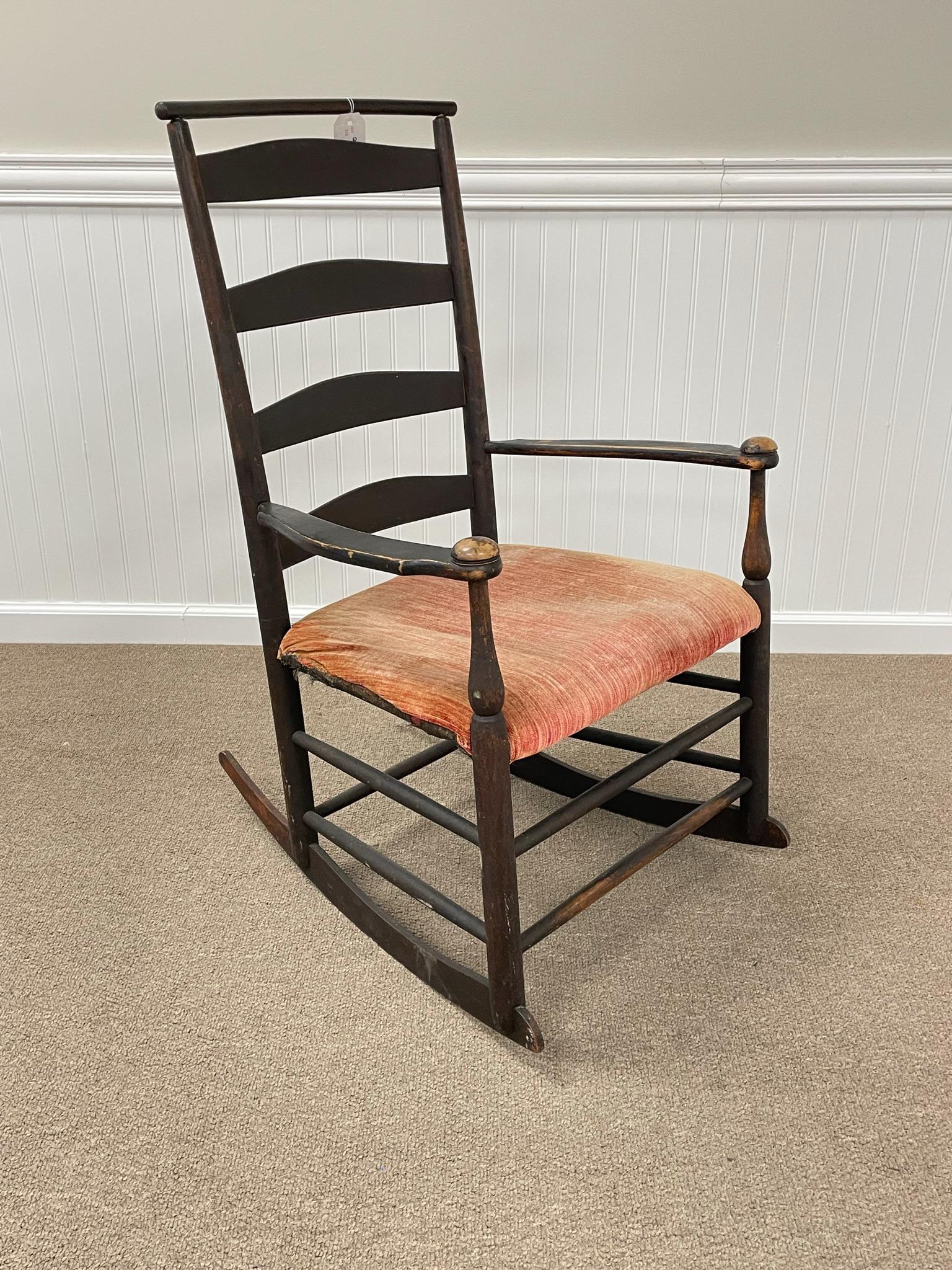 Shaker Shawl-Back Rocking Chair #5 (1 of 5)