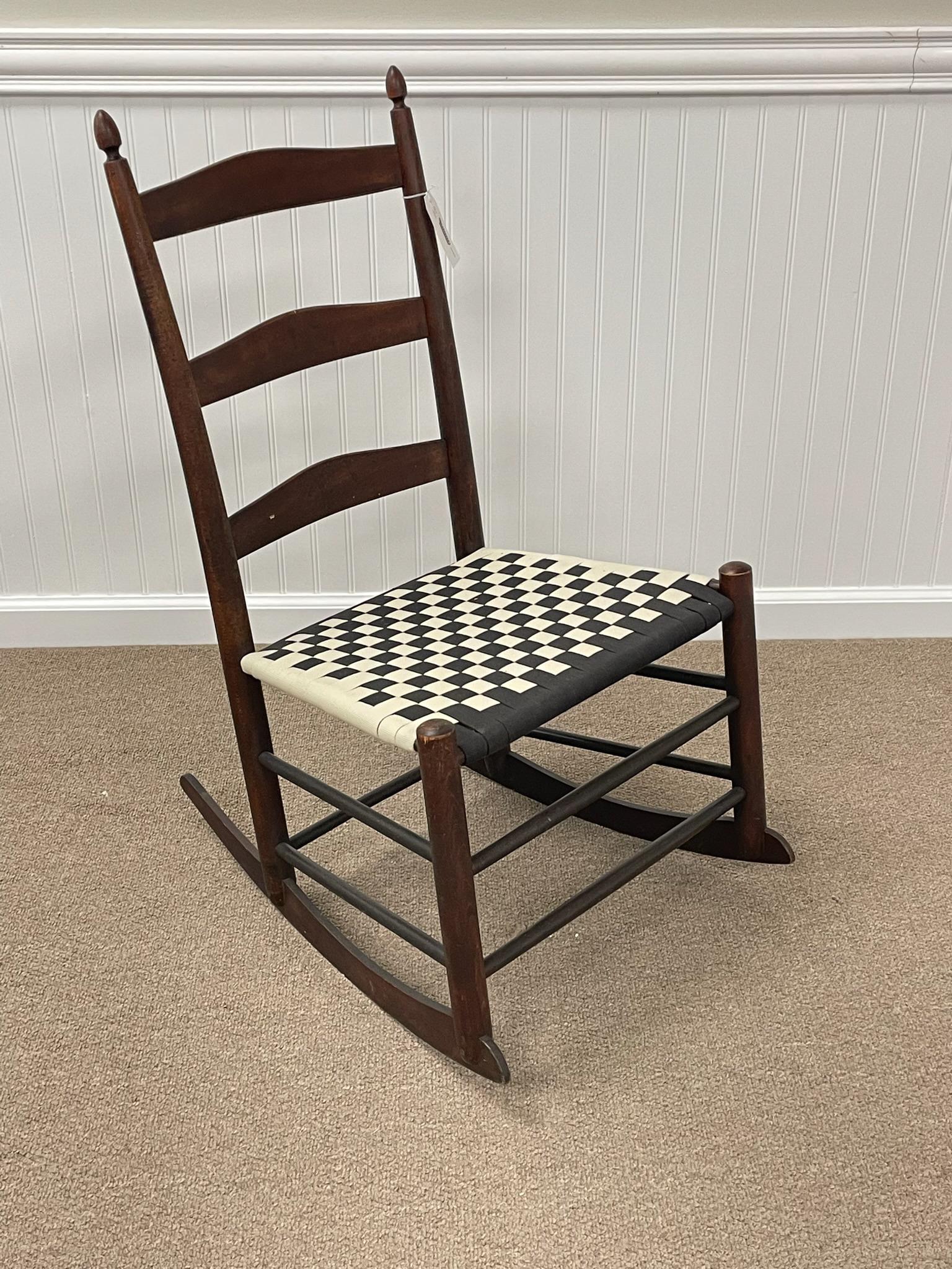 Antique shaker rocking chair discount