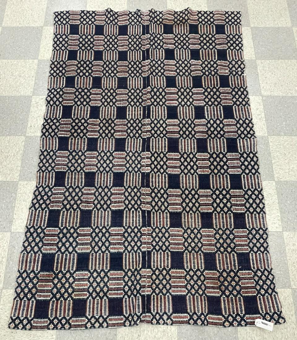 Red, White & Blue Center Seam Coverlet (1 of 3)