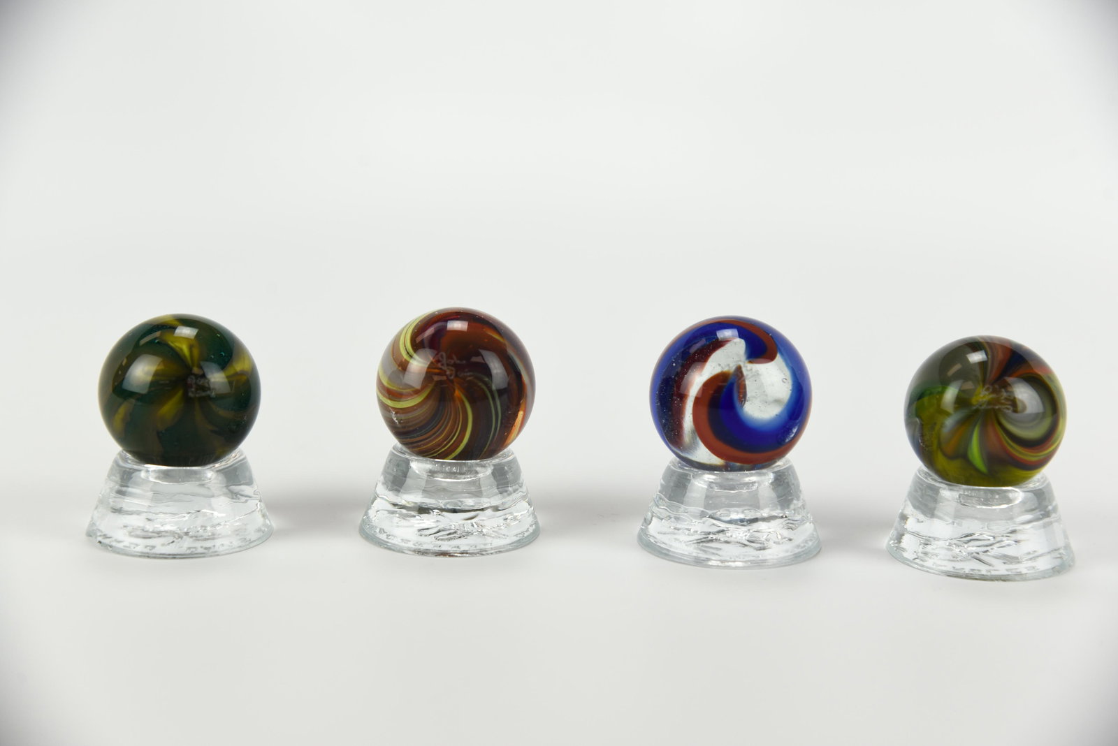 4 Contemporary Signed Marbles (1 of 5)