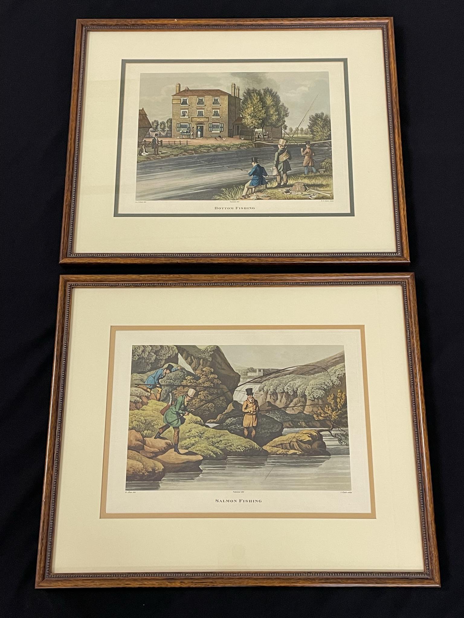 2 Early Angling Engravings (1 of 11)