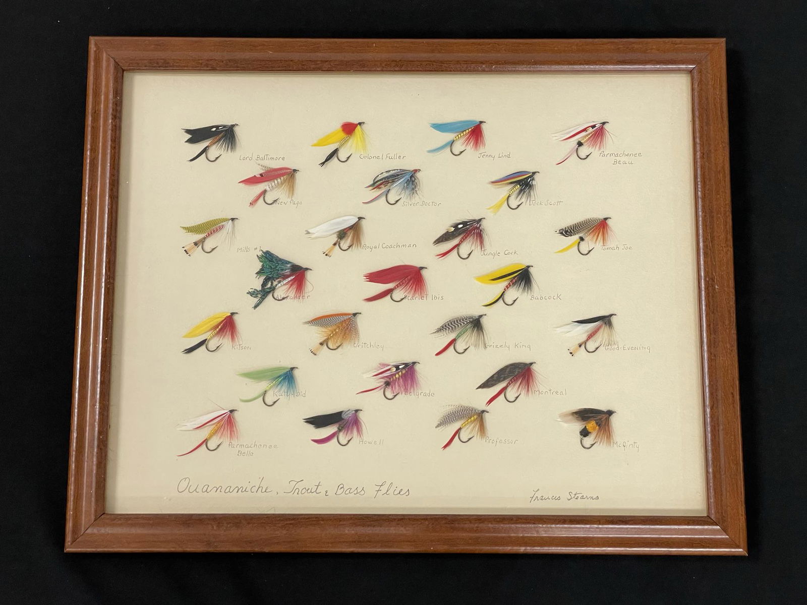 Frances Stearns Framed Flies (1 of 7)