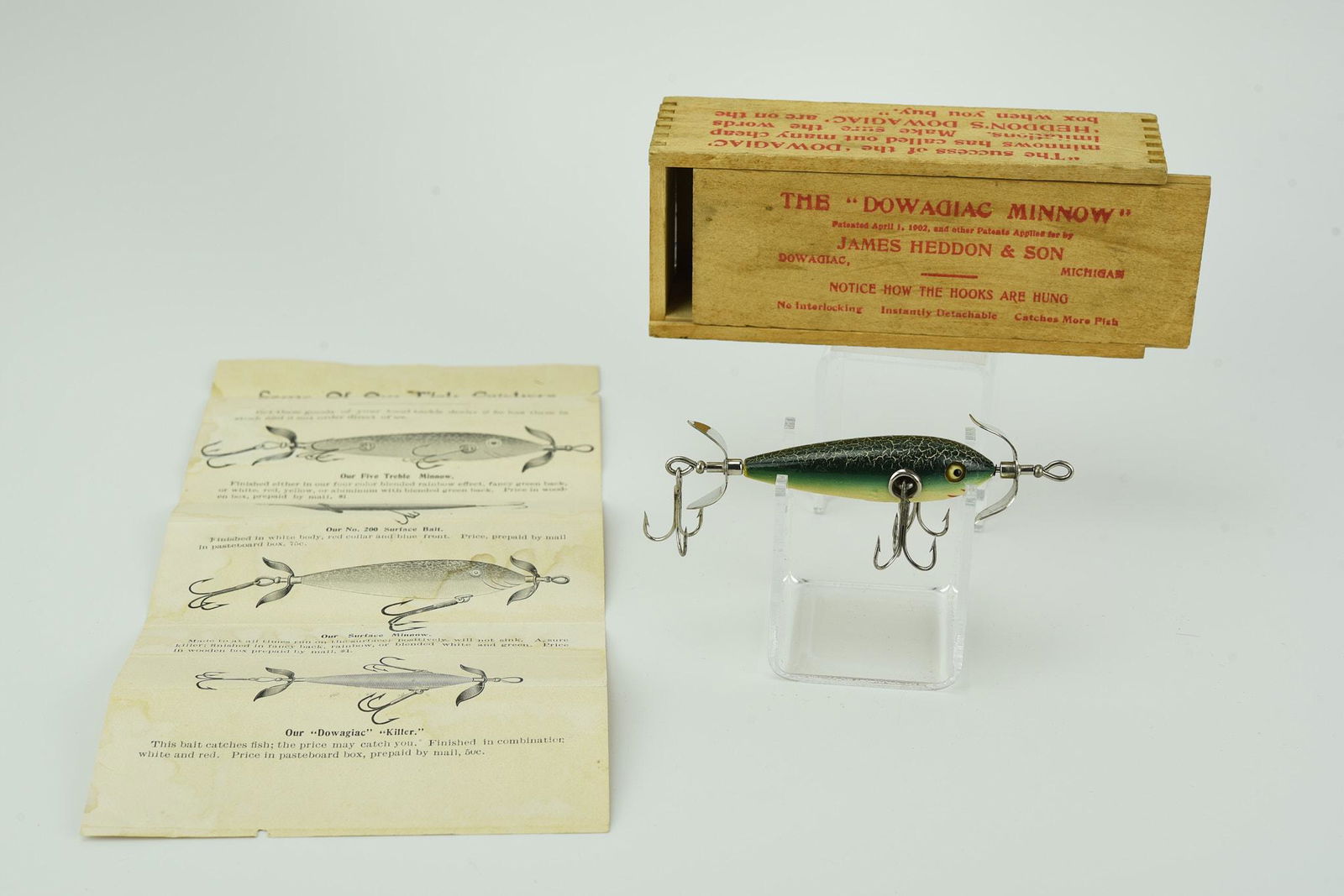Early Heddon 100 Underwater Minnow (1 of 6)