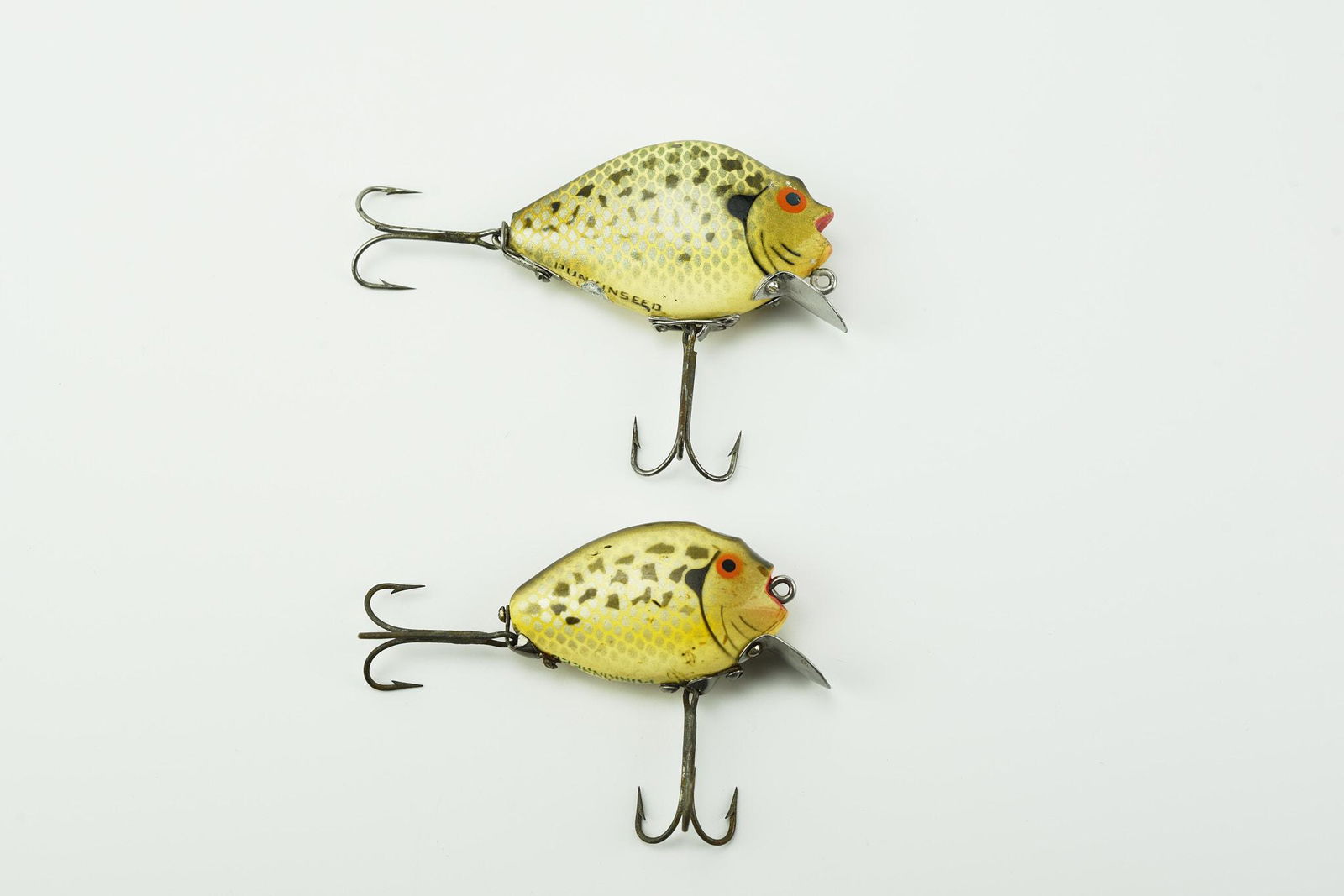 2 Wood Heddon Punkinseeds (1 of 3)