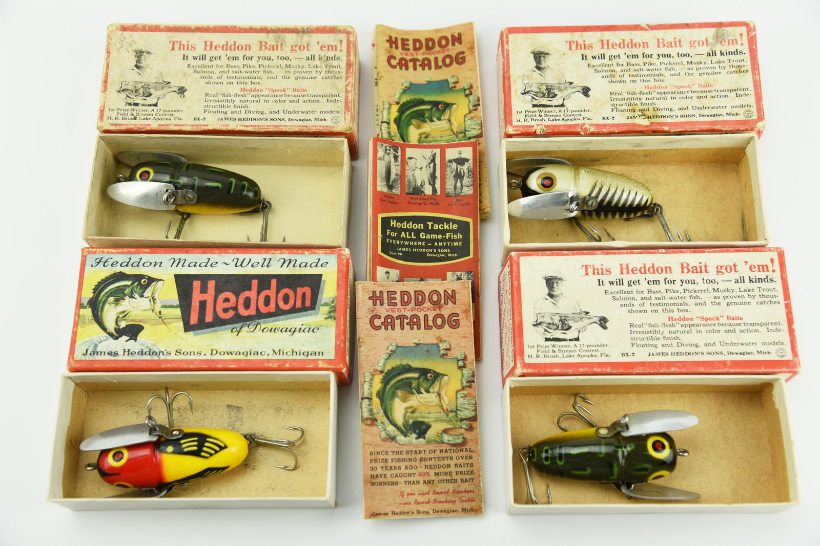 4 Heddon Crazy Crawlers (1 of 5)