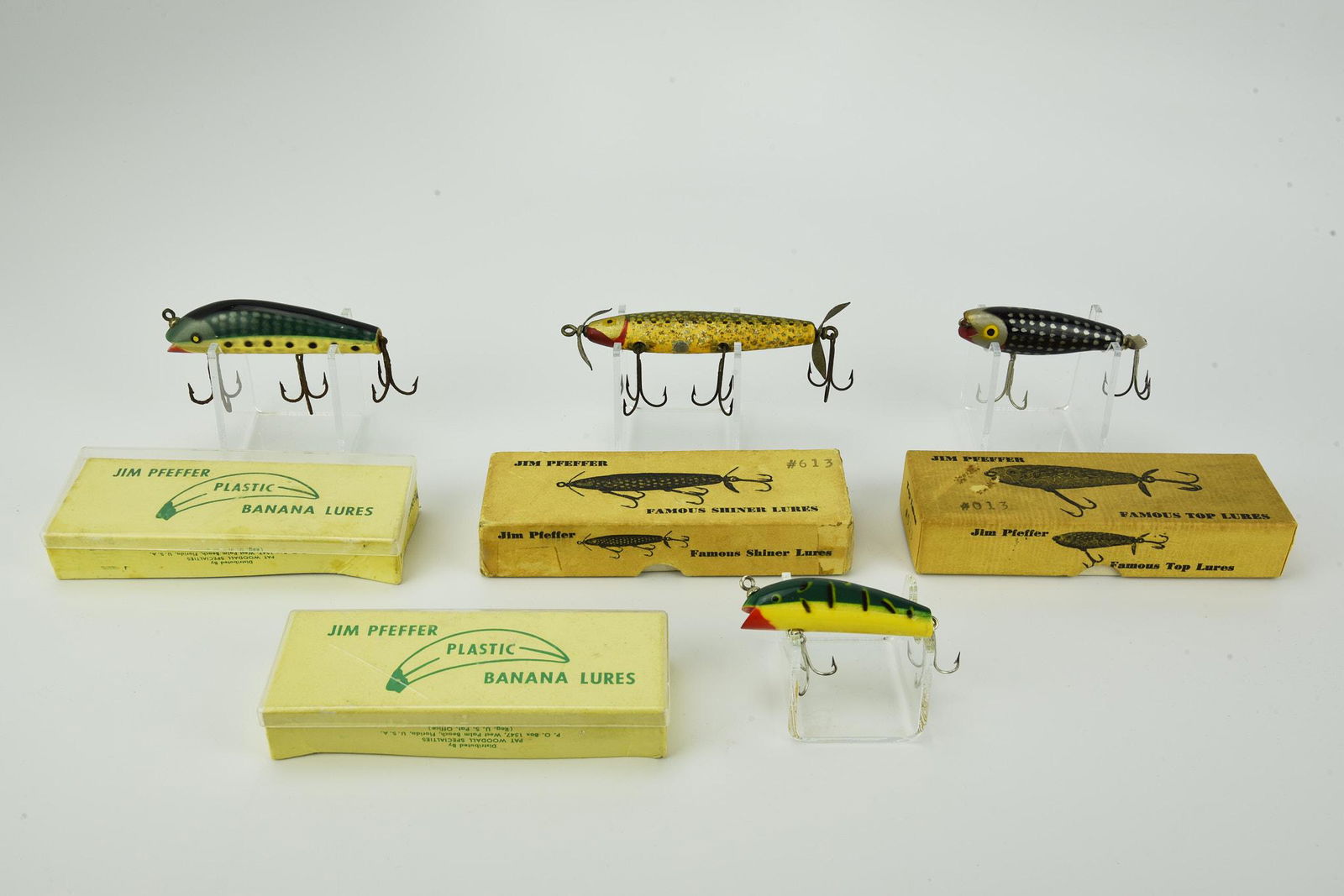4 Boxed Pfeffer Lures (1 of 5)