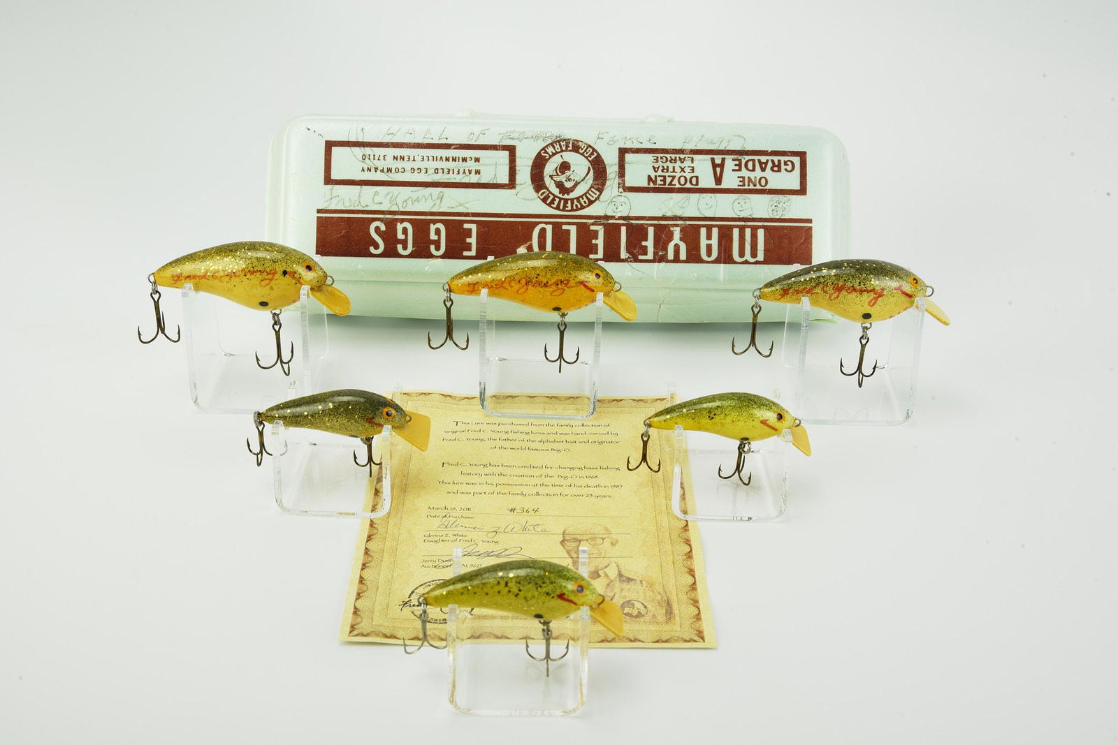 Fred Young Balsa Bass Baits (1 of 3)