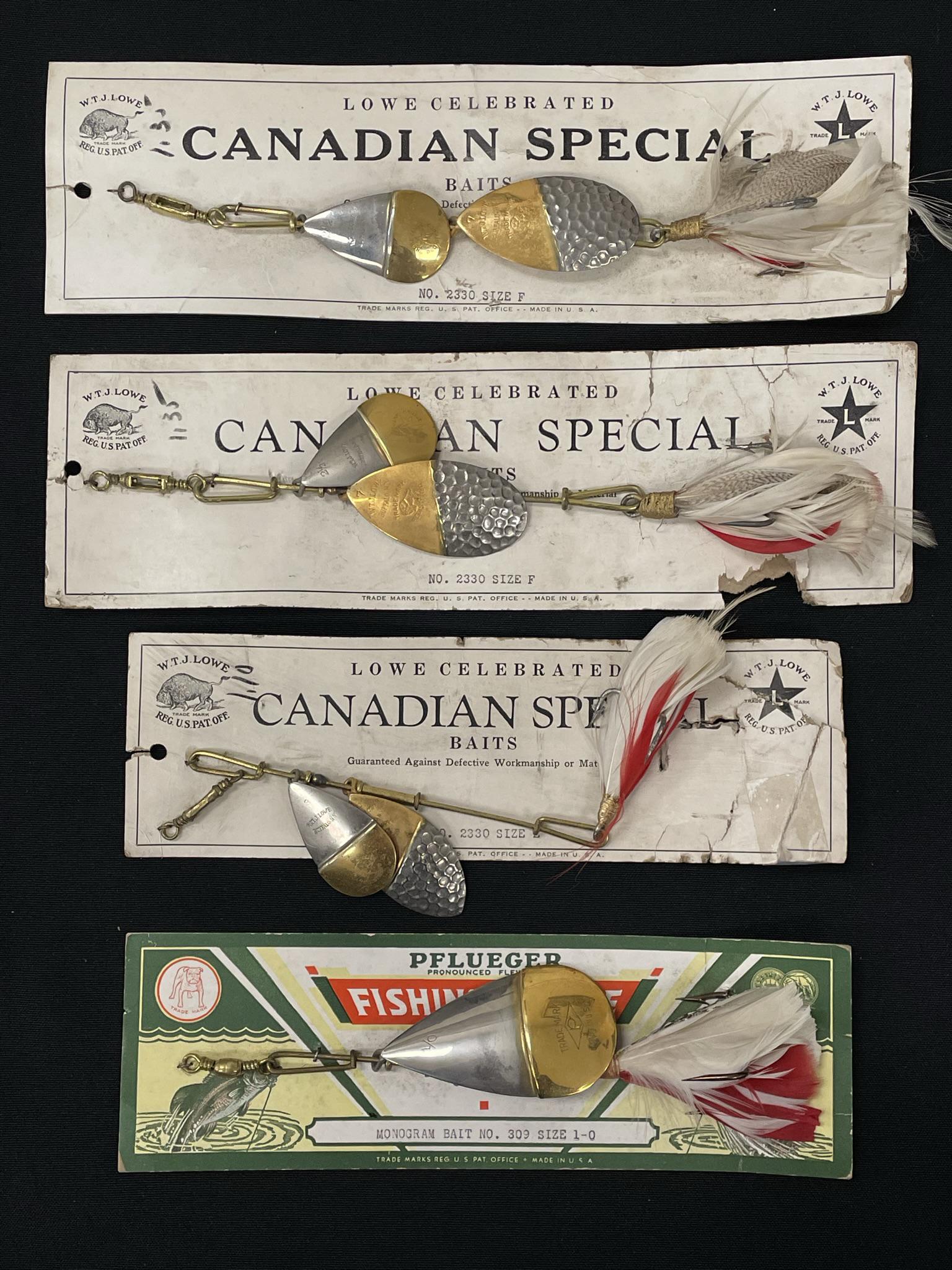 4 Vintage Carded Spinners (1 of 3)