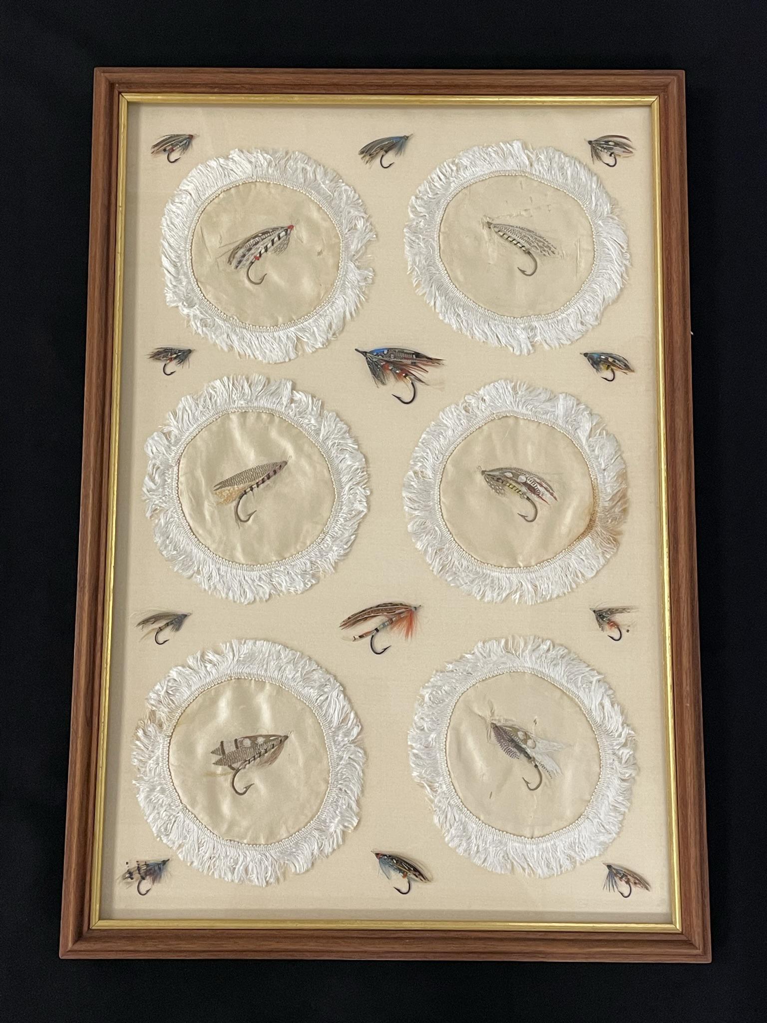 Framed Salmon Fly Display (1 of 8)