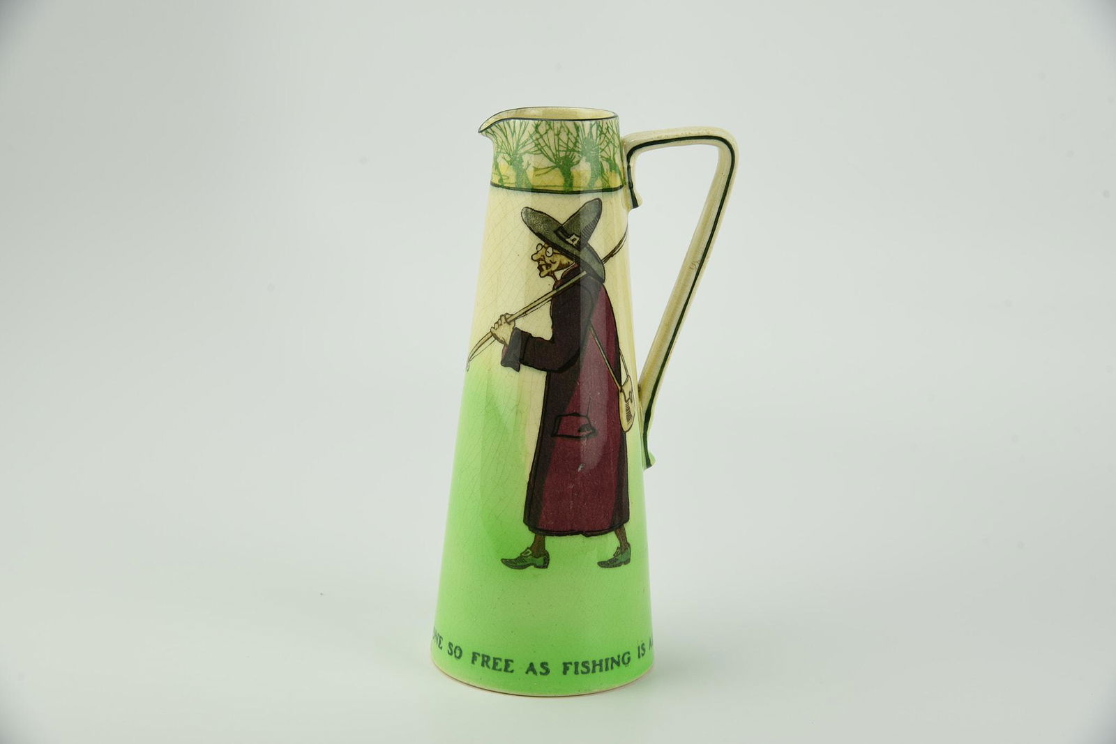 Isaac Walton Ware Pitcher (1 of 3)