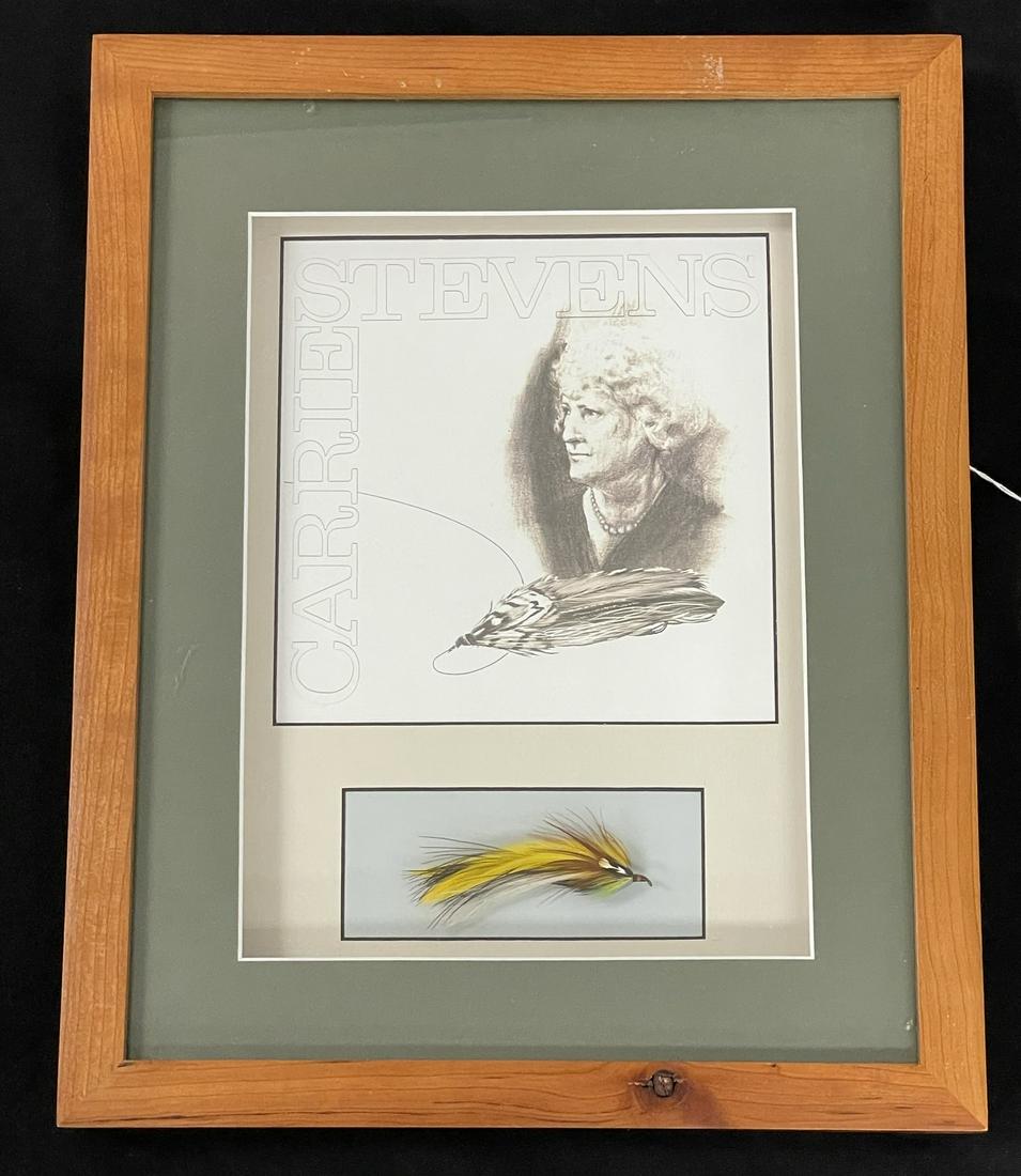 Framed Carrie Stevens Fly (1 of 4)