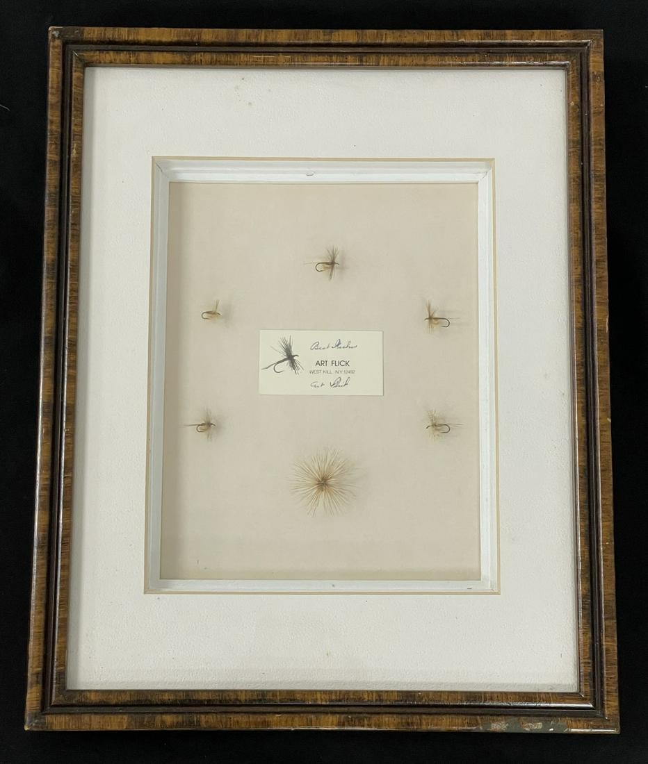 Framed Art Flick Flies (1 of 4)