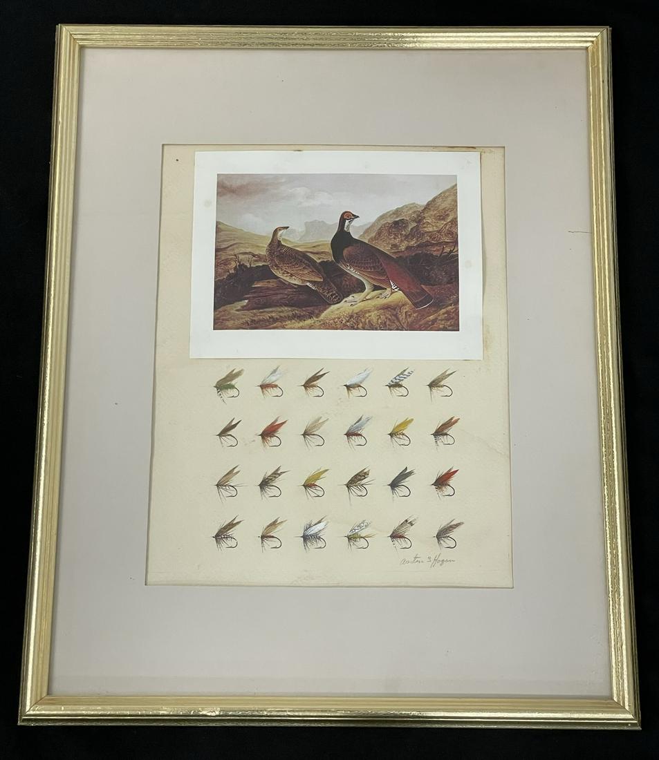 Original Austin Hogan "Flies" Watercolor (1 of 4)