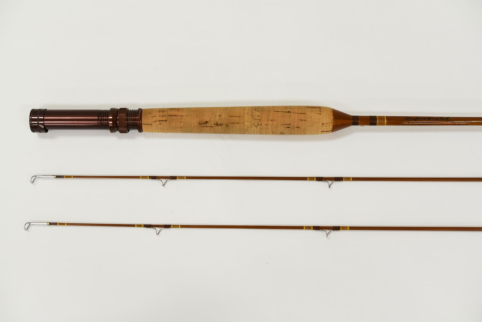 7 1/2' Phillipson Peerless Bamboo Fly Rod (1 of 5)