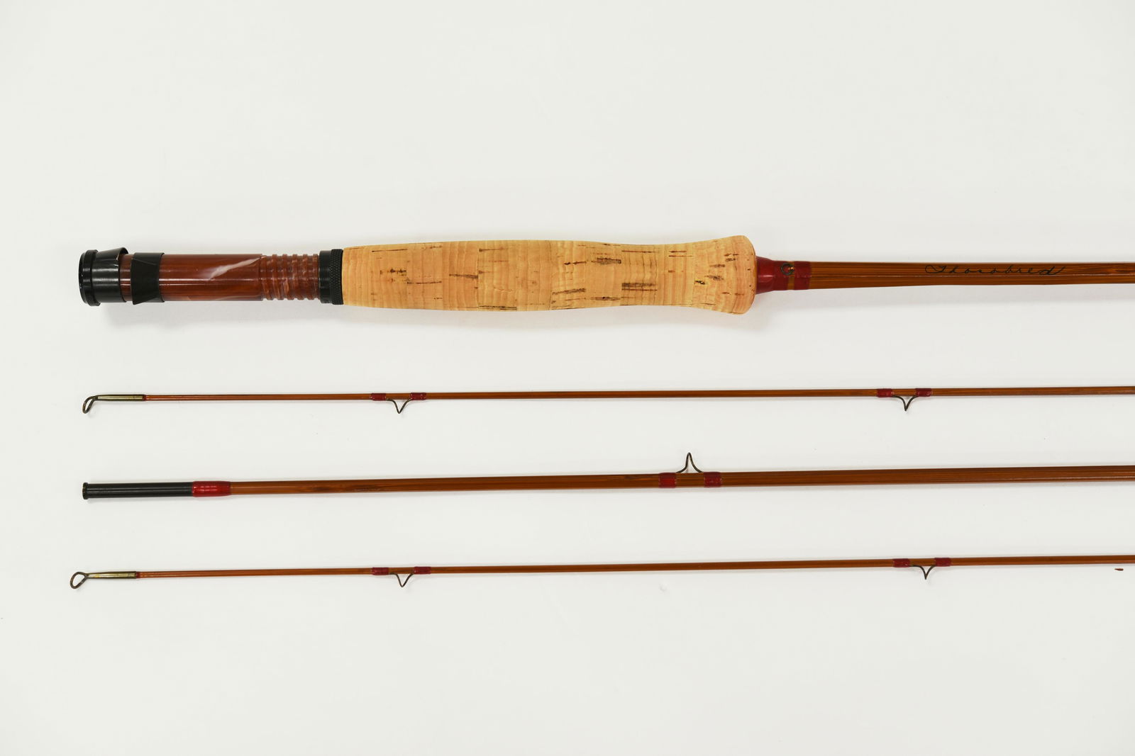 8' Heddon "Thorobred" Bamboo Fly Rod (1 of 6)