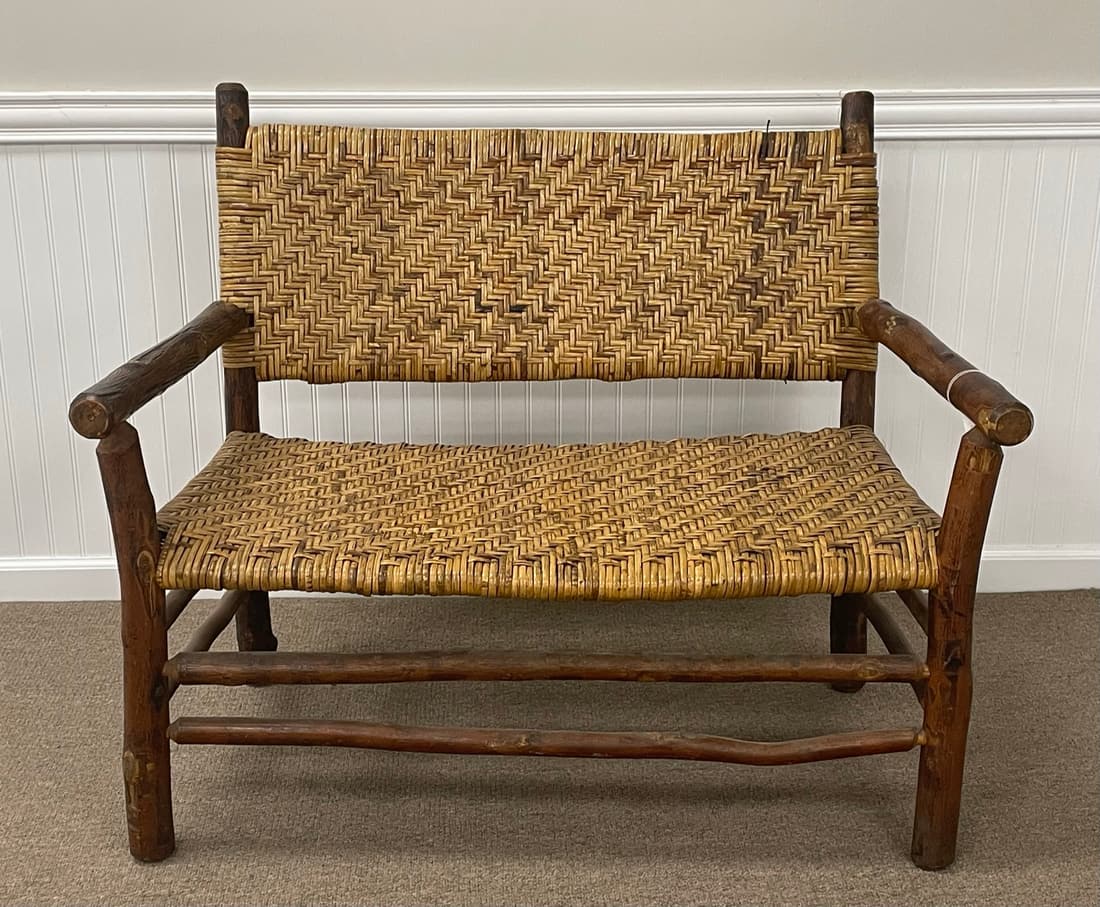 Old Hickory Settee (1 of 4)