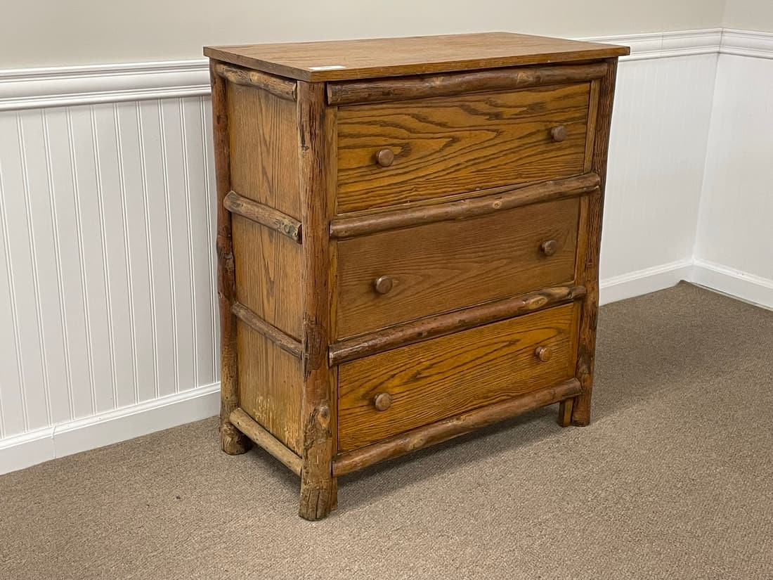 Old sale oak dresser