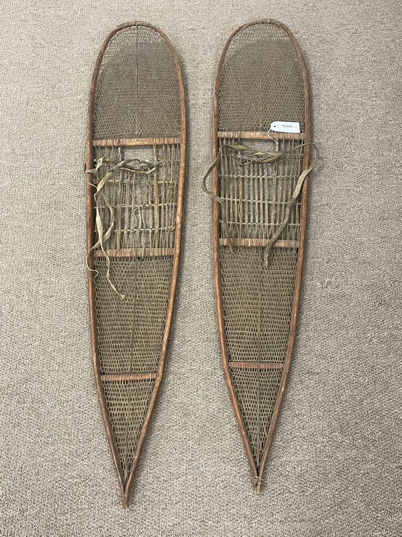 Pair Of Alaskan Snowshoes Auction
