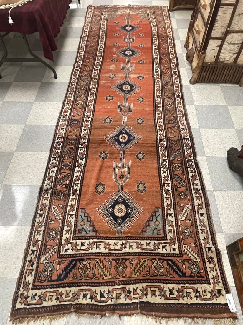 Hand Woven Oriental Runner Rug - Early 1900s (1 of 4)