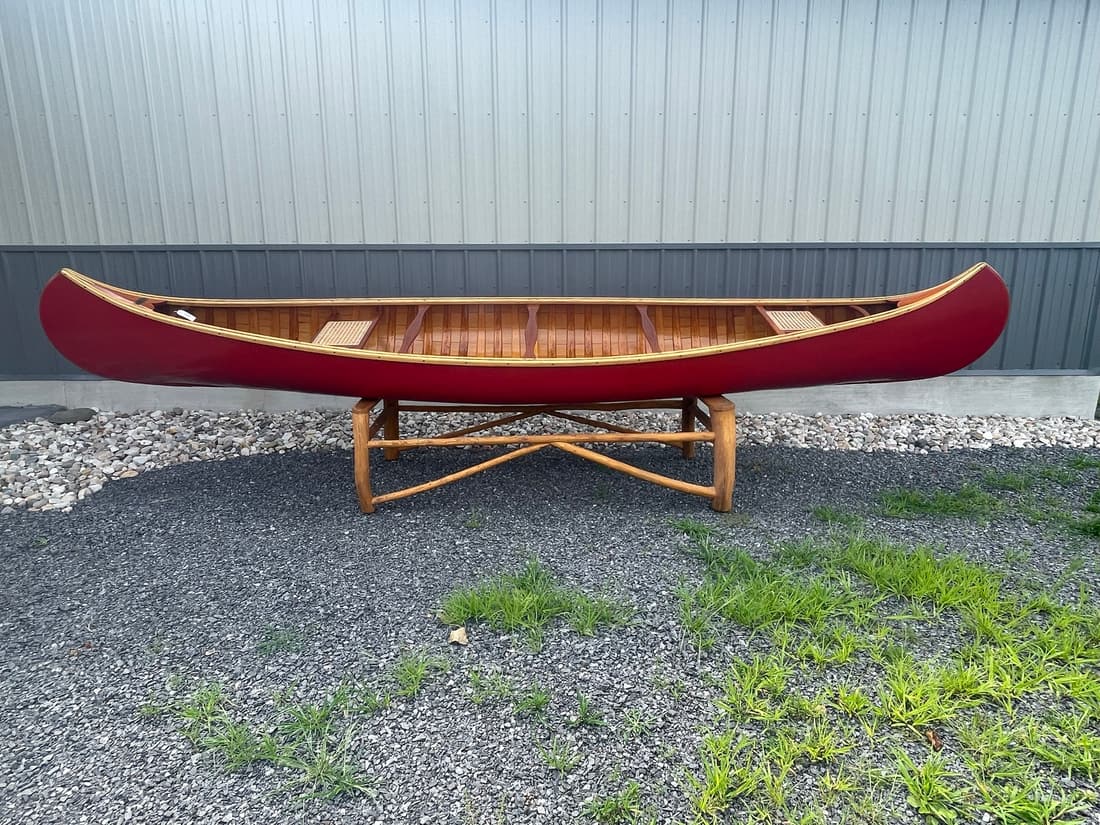 Carlton Canoe Built in Old Town Maine 1915 (1 of 10)