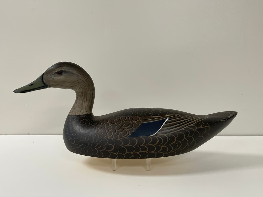 Roy Conklin Black Duck Decoy (1 of 5)