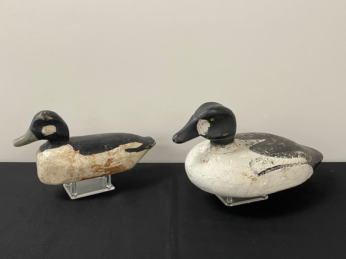 2 Whistler Duck Decoys: working decoys