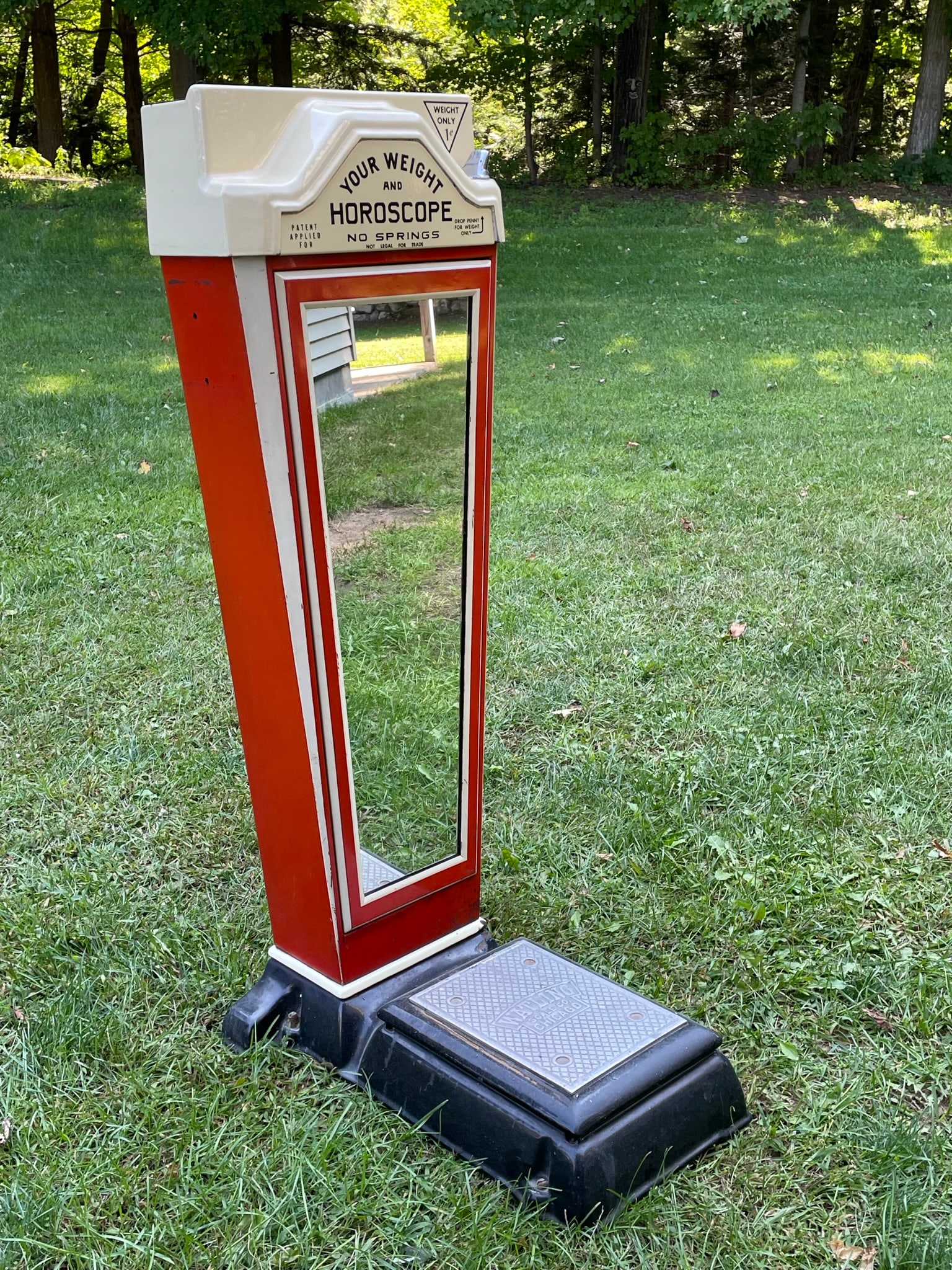 Advertising Penny Scale From the Early 1940s (1 of 5)