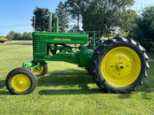 John Deere Model A Restored Antique Tractor