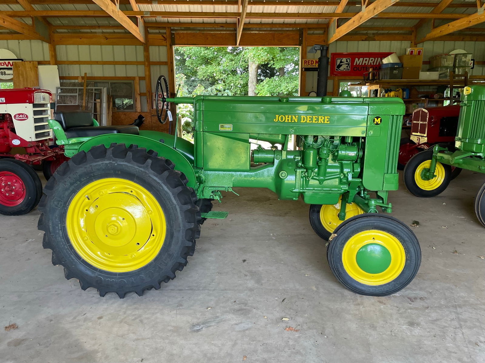 John Deere Model M Antique Tractor (1 of 11)
