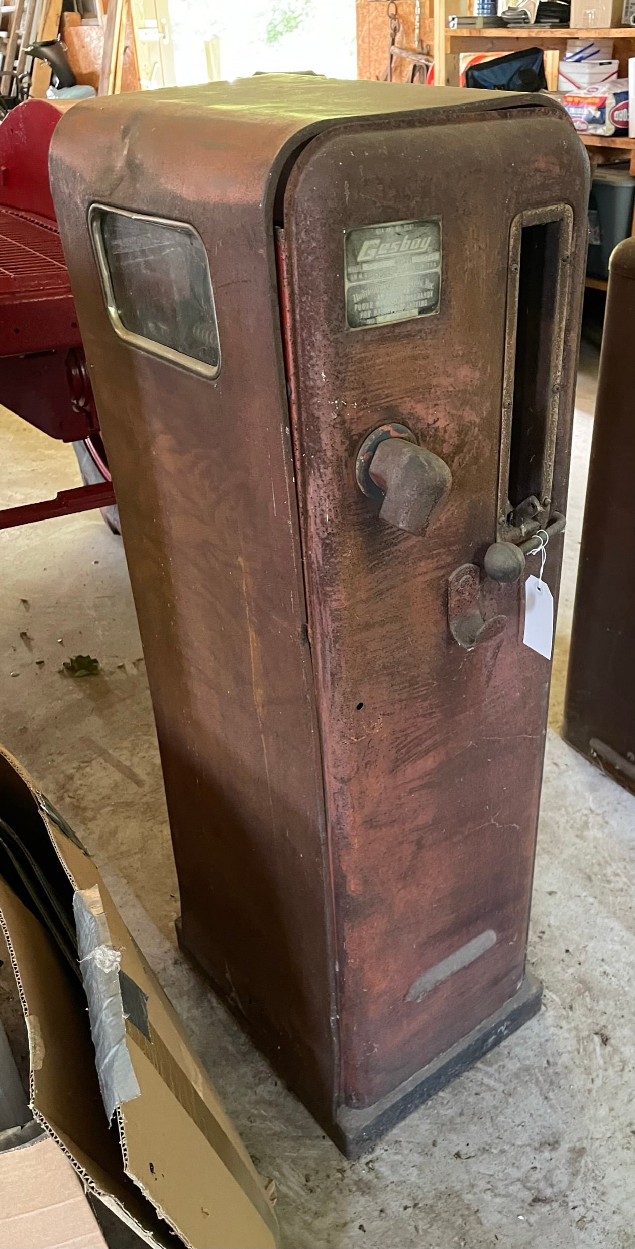 Gasboy Unrestored Commercial Gas Pump (1 of 5)