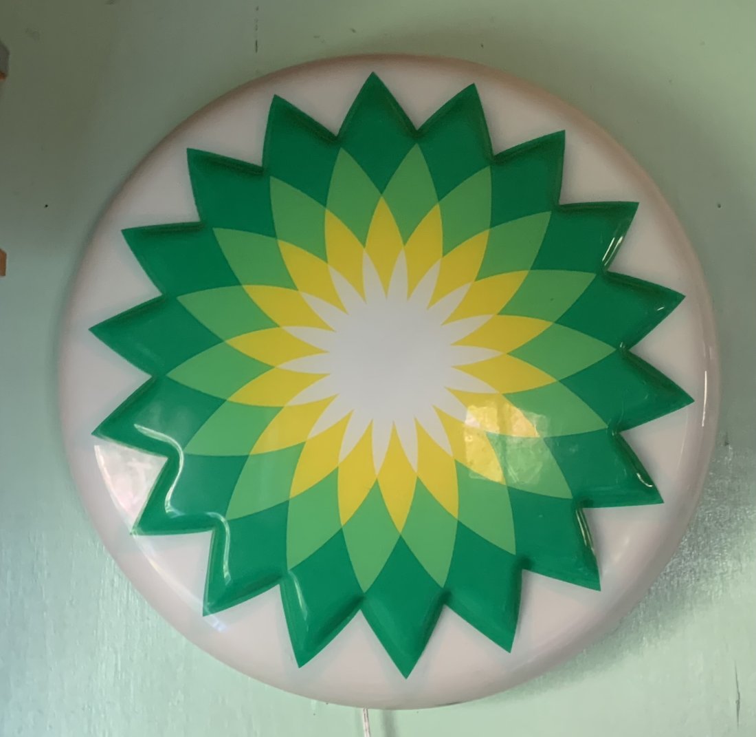 BP Gasoline Lighted Advertising Sign (1 of 5)