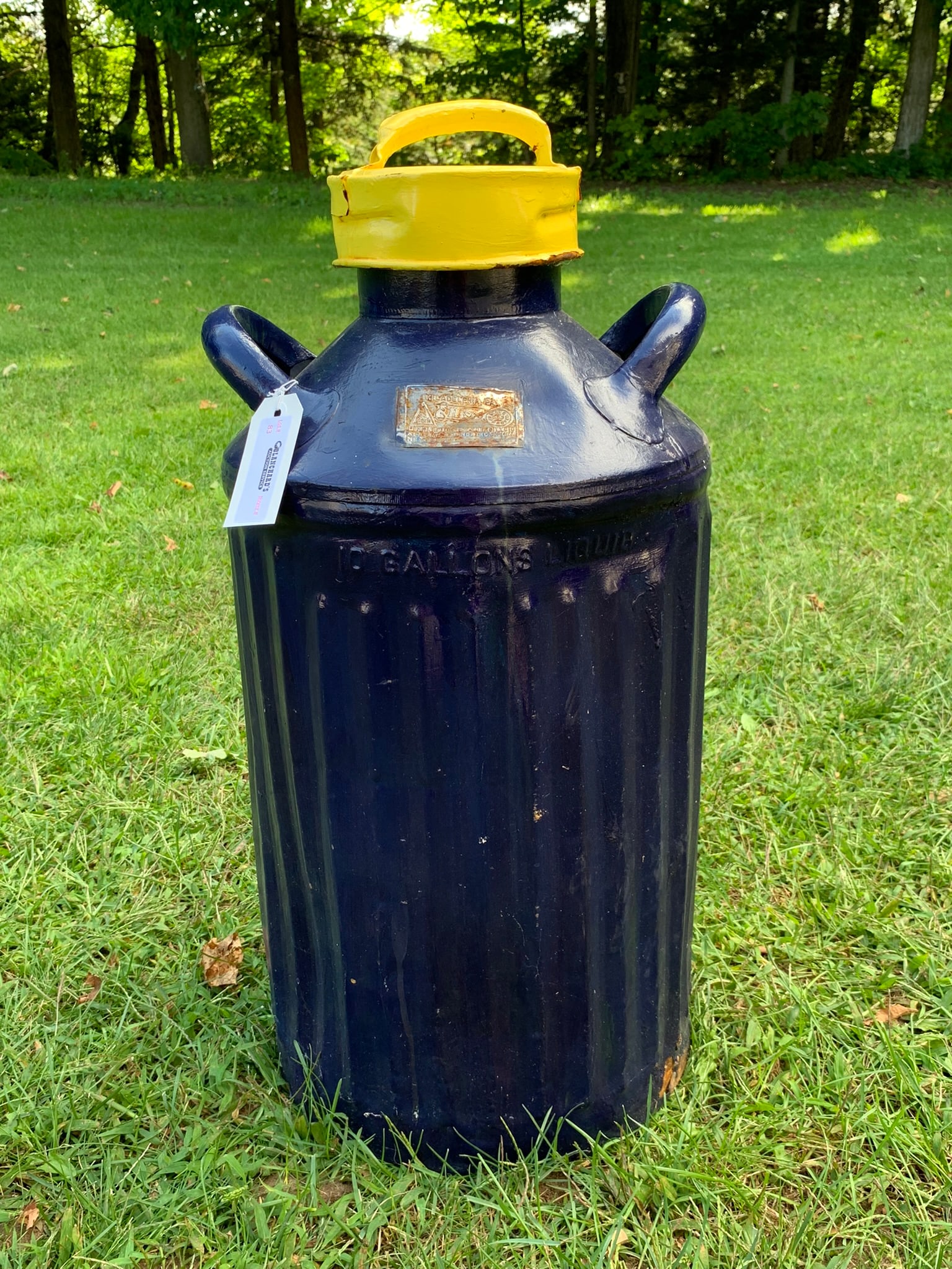 Ellisco 10 Gallon Oil Can (1 of 5)