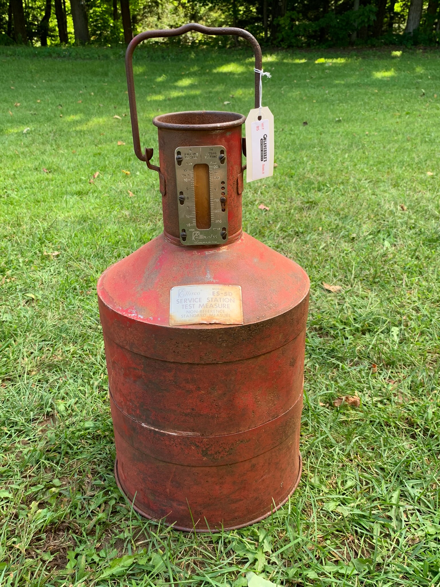 Ellisco 5 Gallon Service Station Test Measure (1 of 3)