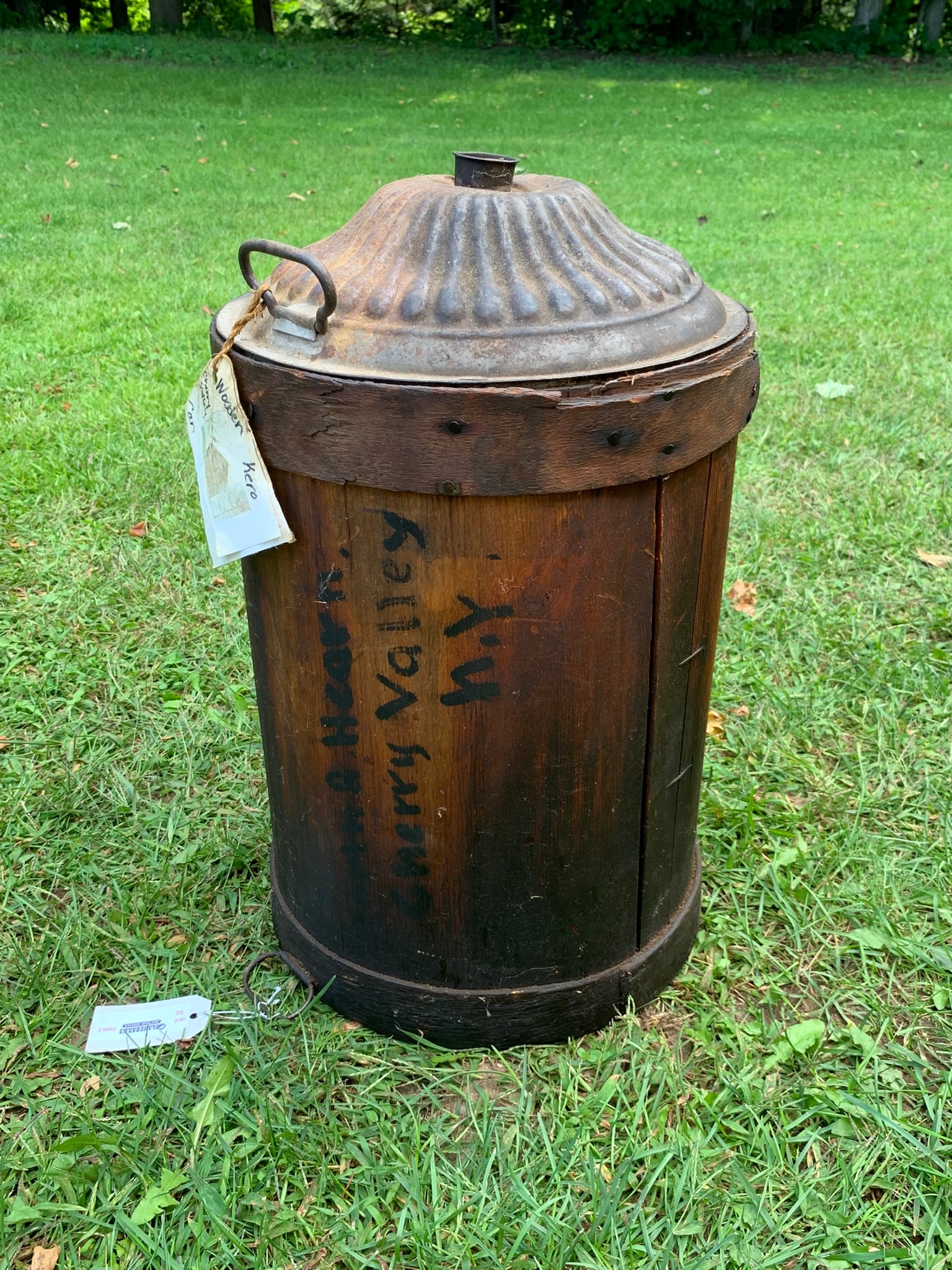 Wood Covered Kerosene Can (1 of 4)
