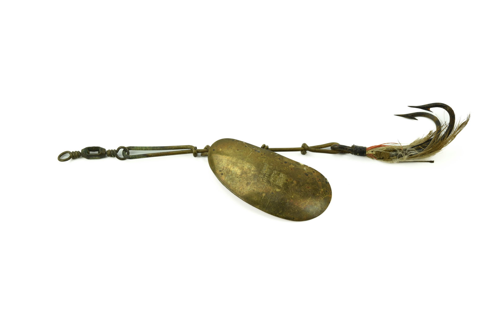 J.H. Mann Brass Kidney Spinner (1 of 3)