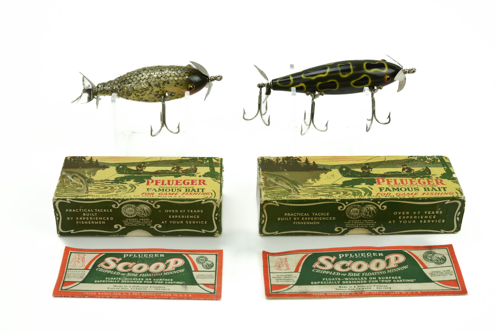 2 Pflueger Scoop Minnows (1 of 3)