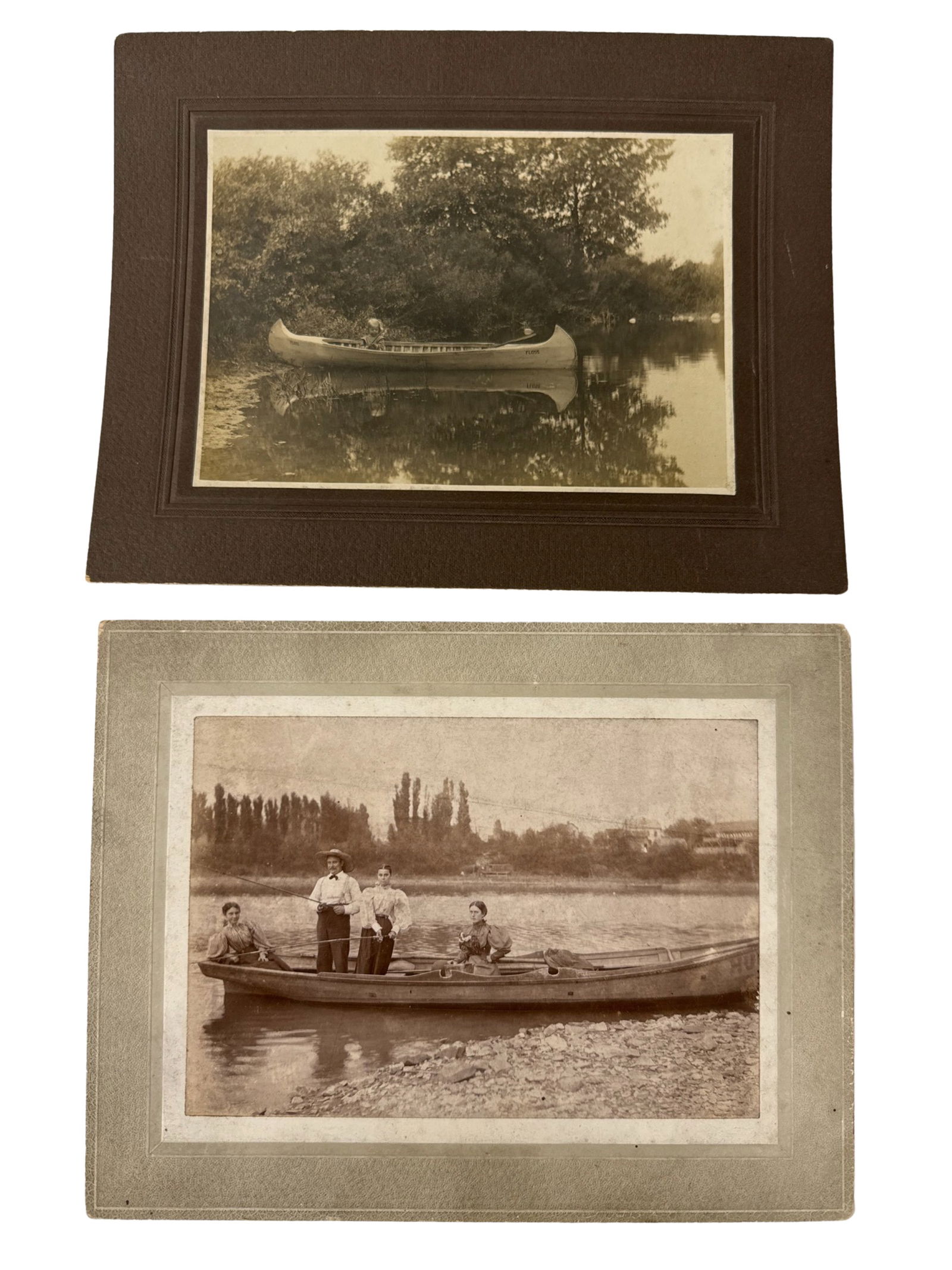 2 Early Angling Cabinet Cards (1 of 3)